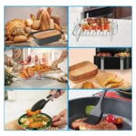For Ninja 3.7-4.2QT Air Fryer Accessories 6 in 1 Set - Image 7