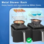 For Ninja DZ201 / DZ401 Foodi 8-Quart 11-in-1 Air Fryer Set Combo - Image 3