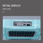 Solar Flood Light Portable Flashlight Emergency Work Light - Image 3
