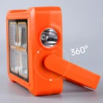 Solar Flood Light Portable Flashlight Emergency Work Light - Image 4