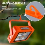 Solar Flood Light Portable Flashlight Emergency Work Light - Image 5