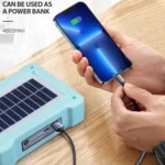 Solar Flood Light Portable Flashlight Emergency Work Light - Image 6