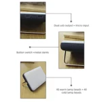 Outdoor Camping LED Light Waterproof USB Rechargeable Lighting - Image 5