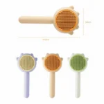 Pet Needle Combing Hair Cleaning De-frizz Brush - Image 2