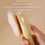 Pet Needle Combing Hair Cleaning De-frizz Brush - Image 6