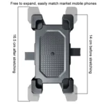 Shockproof Motorcycle Mobile Phone Holder Outdoor Bike Navigation Holder - Image 2