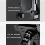 Shockproof Motorcycle Mobile Phone Holder Outdoor Bike Navigation Holder - Image 4