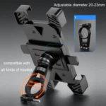 Shockproof Motorcycle Mobile Phone Holder Outdoor Bike Navigation Holder - Image 5