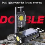 Outdoor Camping Multifunctional Solar Highlighted Mini Keychain Light - Image 8