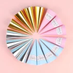 100pcs Disposable Ice Cream Paper Holder Sweet Crispy Tip Bottom Paper - Image 3