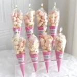 100pcs Disposable Ice Cream Paper Holder Sweet Crispy Tip Bottom Paper - Image 8