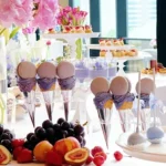100pcs Disposable Ice Cream Paper Holder Sweet Crispy Tip Bottom Paper - Image 9