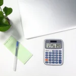 OSALO 10-digit LCD Screen Solar Dual Power Supply Desktop Calculator Mini Student Calculator - Image 7