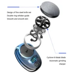 Portable Digital Razor Mini Washable Electric Shaver - Image 3