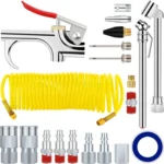 20 In 1 Air Compressor Kit 1/4 Inch NPT Air Tool Kit With 7.5m Coil Nylon Hose - Image 2