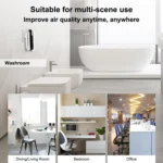 90V-250V Plug-in Negative Ion Air Purifier Portable Odor Removing Device - Image 7