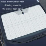 Car Front Windshield Sun Protection Heat Insulation Foldable Sunshade - Image 5