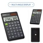 OSALO OS-403TV 10-digit LCD Screen Solar Dual Power Supply Mini Student Desktop Calculator - Image 4