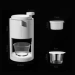 Manual Ice Machine Ice Crushers Household Ice Breaking Ice Blender - Image 3