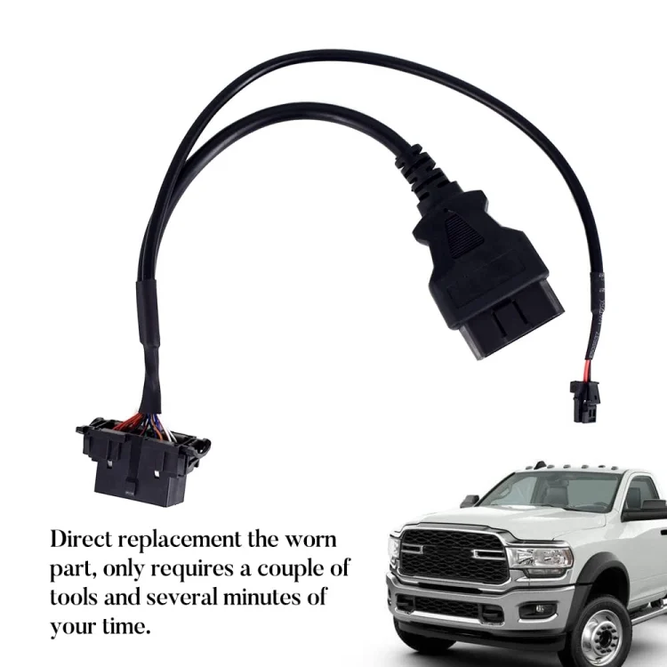 TBD06037981_3.webp Safety Gate Bypass OBD2 Cable for Dodge Cummins RAM 1500 2500 2018-2020 - Image 4