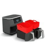 For Ninja DZ201 Air Fryer Silicone Liner Mat Reusable Basket Tray - Image 2