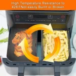 For Ninja DZ201 Air Fryer Silicone Liner Mat Reusable Basket Tray - Image 5