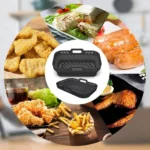 For Ninja DZ201 Air Fryer Silicone Mat Foldable Reusable Basket Tray - Image 7