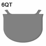 6QT Silicone Slow Cooke Liners Reusable Leakproof Crock Pot Liners