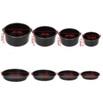 Cake Basket with Handle + Pizza Tray Air Fryer Accessory Set Bakeware - Image 3