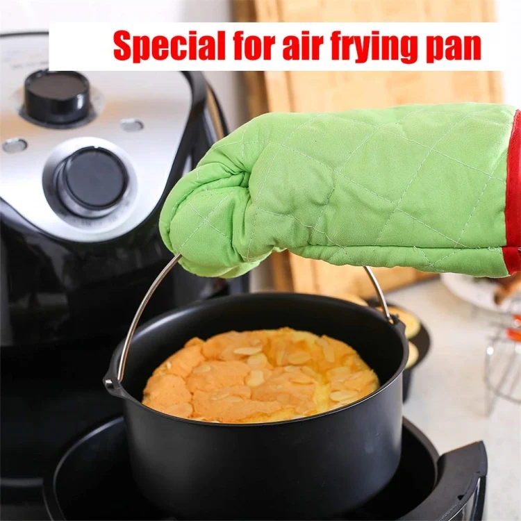 TBD06038007_B5.webp Cake Basket with Handle + Pizza Tray Air Fryer Accessory Set Bakeware - Image 6