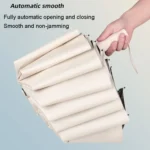 60 Bone Sunny Rain Dual-use Automatic Umbrella Wind-resistant Reinforced Sunshade UV Sun Umbrella - Image 5