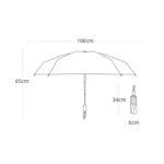 20 Bone Reverse Double Bone Automatic Folding Umbrella Sunshade Sun Umbrella - Image 2