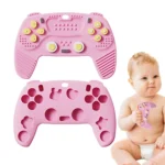 Silicone Game Pad Baby Teether Toys Chew Toy for Baby 6-12 Months - Image 2