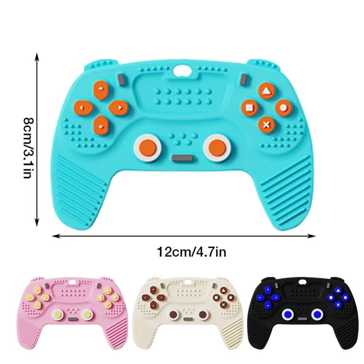 TBD06038025_B2.webp Silicone Game Pad Baby Teether Toys Chew Toy for Baby 6-12 Months - Image 3