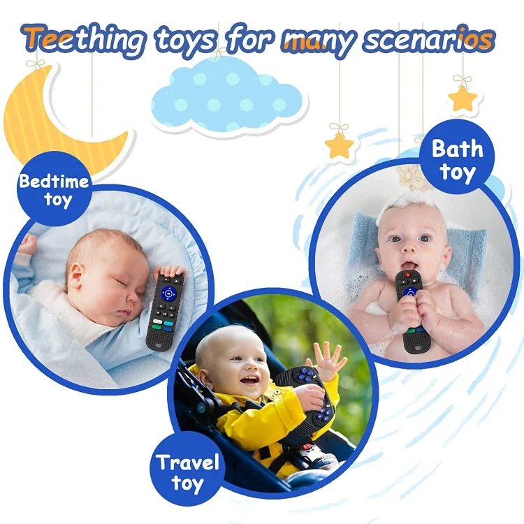 TBD06038025_B3.webp Silicone Game Pad Baby Teether Toys Chew Toy for Baby 6-12 Months - Image 4