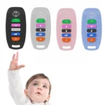 Babies Soft Silicone Car Keys Shape Teething Toys Molar Teether Chew Toys - Image 2