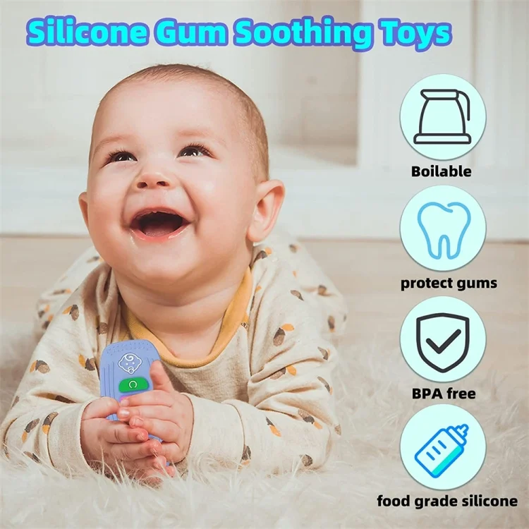 TBD06038027_B4.webp Babies Soft Silicone Car Keys Shape Teething Toys Molar Teether Chew Toys - Image 5