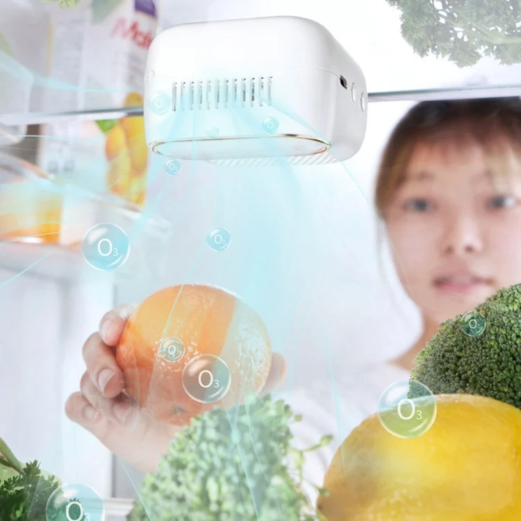 TBD06038035_3.webp M16 Fridge Deodorizer Negative Ion Digital Display Magnetic Mounting Freezer Odor Remover - Image 4
