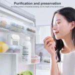 M16 Fridge Deodorizer Negative Ion Digital Display Magnetic Mounting Freezer Odor Remover - Image 6