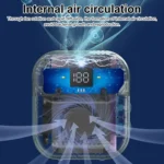 M16 Fridge Deodorizer Negative Ion Digital Display Magnetic Mounting Freezer Odor Remover - Image 7