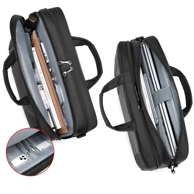 TBD06038040_B4.webp Business Briefcase Multifunctional Waterproof Laptop Messenger Bag - Image 5