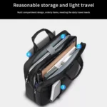 Business Briefcase Multifunctional Waterproof Laptop Messenger Bag - Image 6
