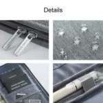 Travel Waterproof Dustproof Portable Passport Document Bag - Image 4