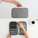 Travel Waterproof Dustproof Portable Passport Document Bag - Image 6