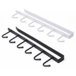 6 Even Iron Hook Hanging Cup Holder Cabinet Storage Hanger - Image 2