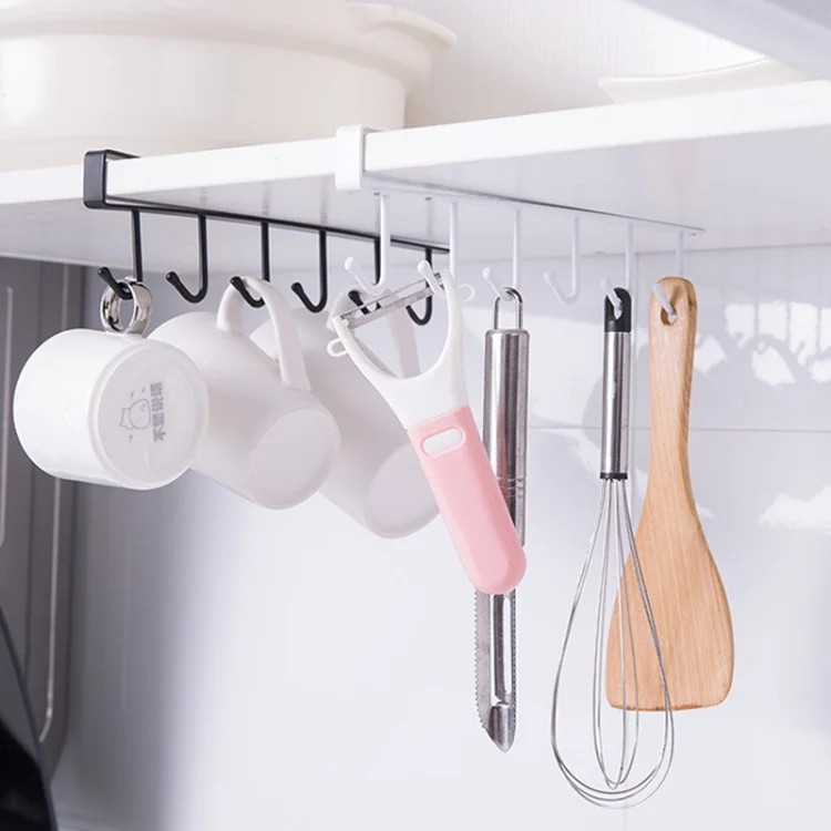 TBD06038084_B5.webp 6 Even Iron Hook Hanging Cup Holder Cabinet Storage Hanger - Image 6