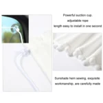 Car Sun Protection Blackout Curtain Cartoon Sunshade Curtain - Image 4