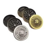50mm Bulldog Grinder Tobacco Herb Zinc Alloy Grinders - Image 6