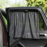 2pcs Car Curtain Sun Protection Mesh Suction Cup Sunshade