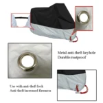 190T Motorcycle Rain Covers Dustproof Rain UV Resistant Dust Prevention Covers - Image 4
